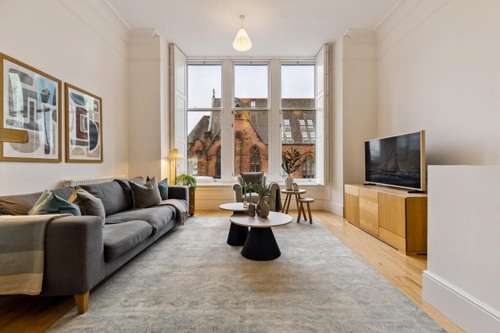 1 bedroom apartment for sale in Lilybank Terrace, Hillhead, Glasgow, G12