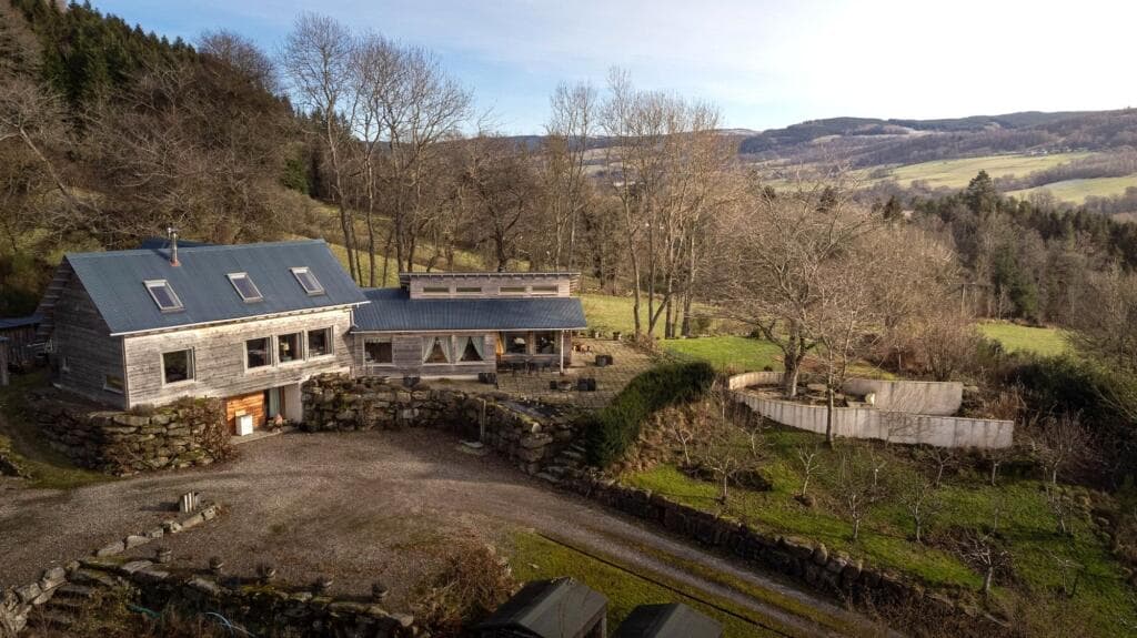 4 bedroom detached house for sale in Balhomais, Aberfeldy, PH15