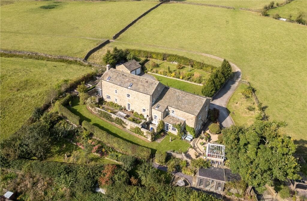 5 bedroom detached house for sale in Lothersdale, Near Skipton, North Yorkshire, BD20