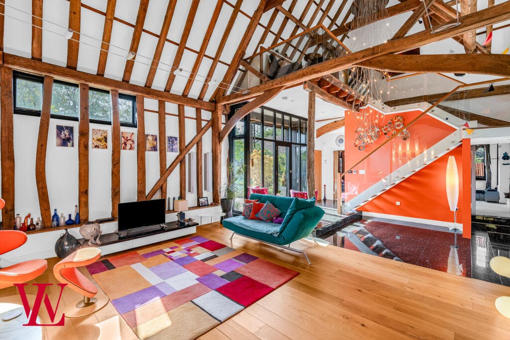 3 bedroom barn conversion for sale in Bridge Barn, Folly Farm, Stortford Road, Dunmow, Essex, CM6