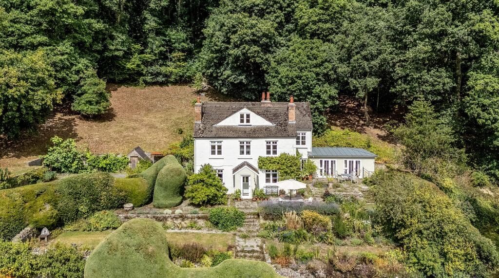 5 bedroom detached house for sale in Mynd, Bucknell, Shropshire, SY7