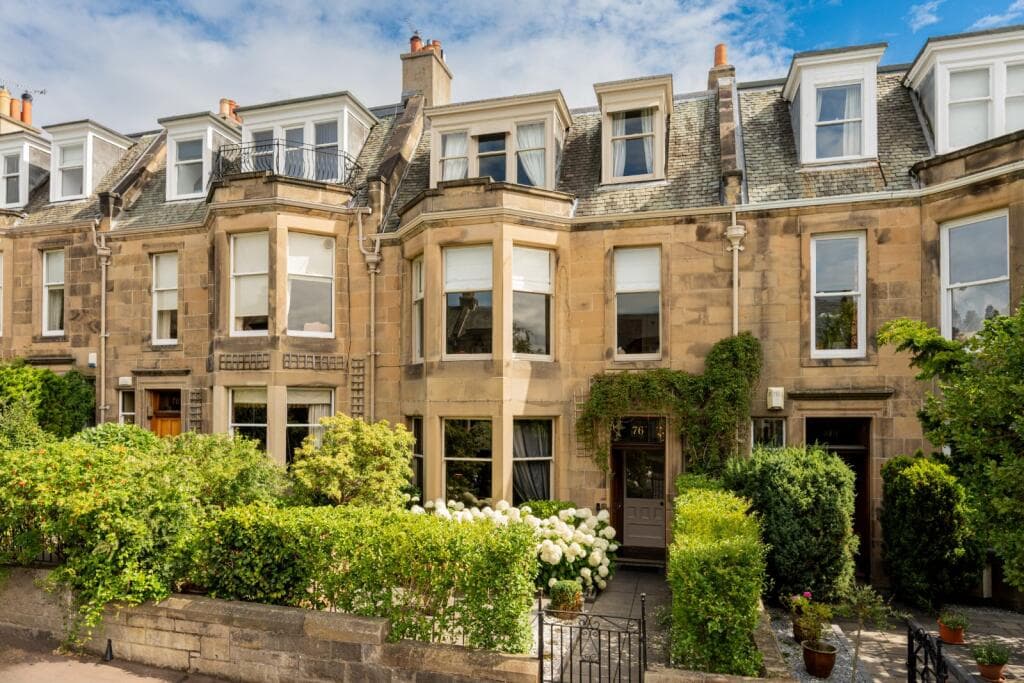 6 bedroom terraced house for sale in Murrayfield Gardens, Murrayfield, Edinburgh, Midlothian, EH12