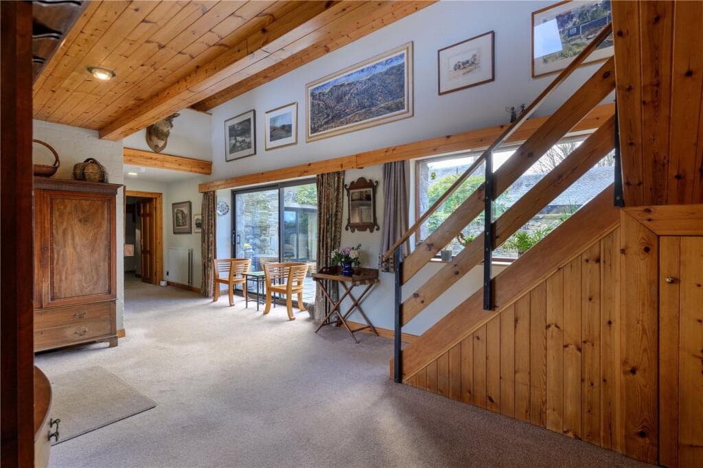 4 bedroom detached house for sale in Keltneyburn, Aberfeldy, Perth and Kinross, PH15