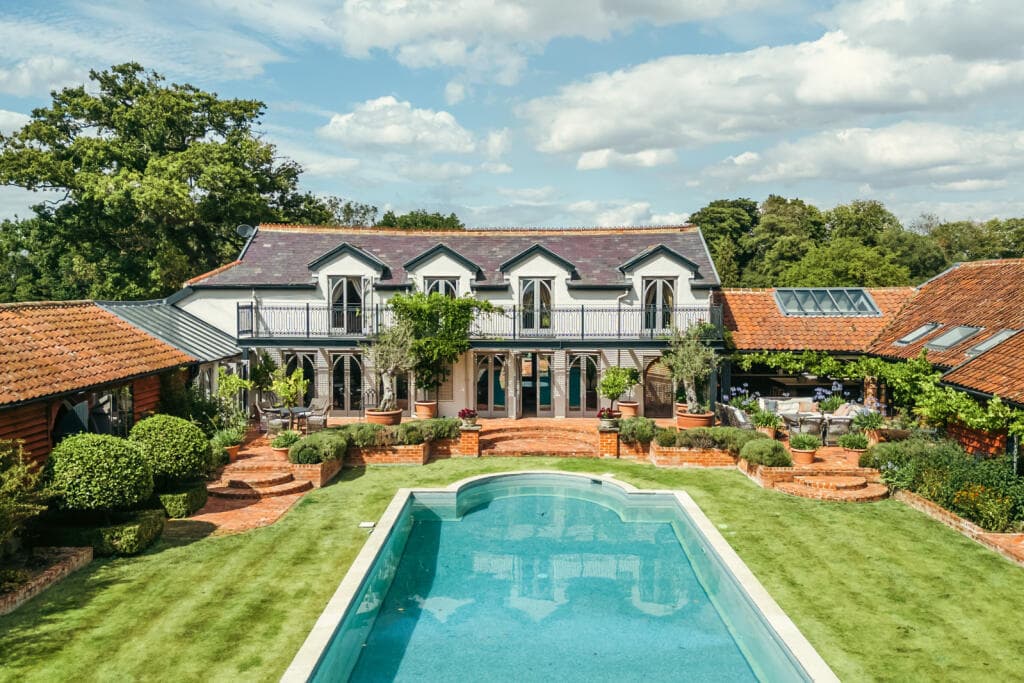 5 bedroom detached house for sale in Old Rectory Lane, Bury St Edmunds, Suffolk, IP29