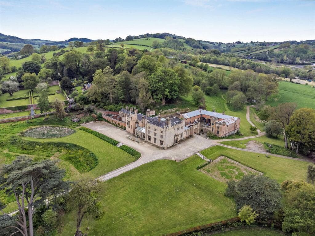 14 bedroom detached house for sale in Llanerchydol Hall, Llanerchydol, Welshpool, Powys, SY21