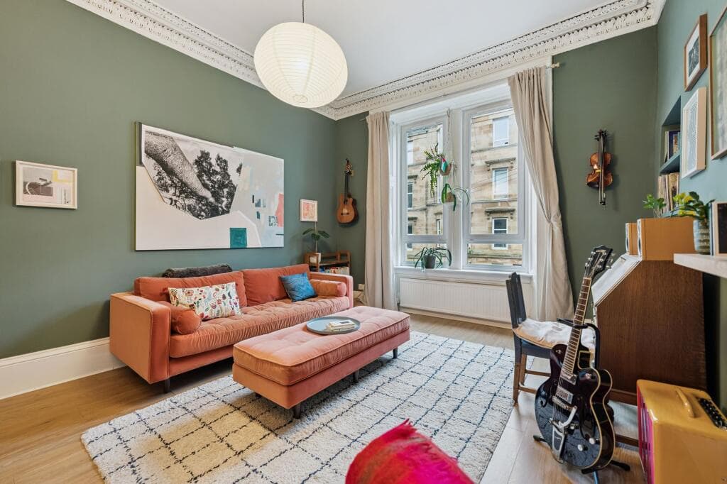 2 bedroom flat for sale in 14 McLennan Street, Flat 1/2, Mount Florida, Glasgow, G42 9DQ, G42