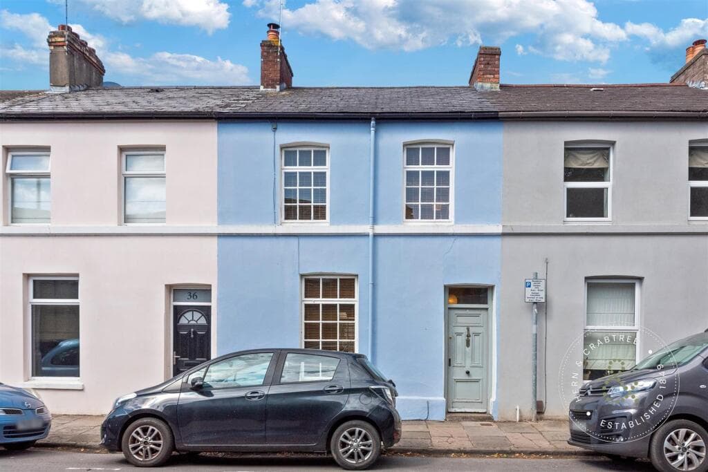 2 bedroom terraced house for sale in Mortimer Road, Pontcanna, Cardiff, CF11