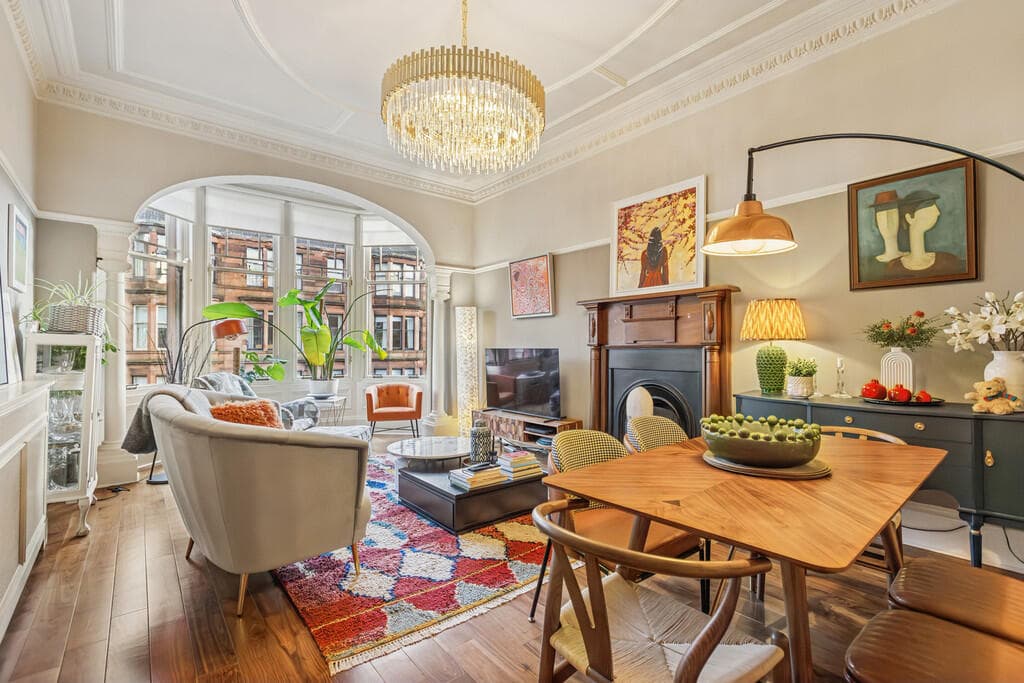 3 bedroom apartment for sale in 2/1, 42 Falkland Street, Hyndland, G12 9QY, G12