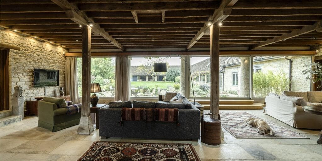 6 bedroom detached house for sale in West Yatton, Yatton Yeynell, Chippenham, Wiltshire, SN14